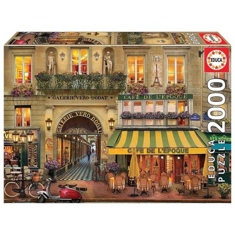 PUZZLE GALERIE PARIS 2000 PIECES 96X68CM-LiloJouets-Morbihan-Bretagne