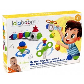 COFFRET LALABOOM PREMIERS JOUETS A ASSEMBLER PERLES EDUCATIVES 21 PIECES-LiloJouets-Morbihan-Bretagne