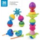 Coffret 5en1 perles educatives et accessoires motricite lalaboom 36 pieces-lilojouets-morbihan-bretagne