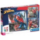 Puzzles spiderman marvel 3x48 pieces 21x21cm - supercolor-lilojouets-morbihan-bretagne