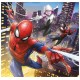 Puzzles spiderman marvel 3x48 pieces 21x21cm - supercolor-lilojouets-morbihan-bretagne