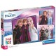 Puzzles la reine des neiges 3x48 pieces 21x21cm - frozen supercolor-lilojouets-morbihan-bretagne