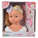 TETE A COIFFER 25CM AVEC 10 ACCESSOIRES COROLLE