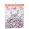 BB36 ROBE JARDIN EN FLEURS POUR POUPON 36CM