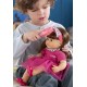 Poupee alice 36cm brune a coiffer avec brosse-lilojouets-morbihan-bretagne