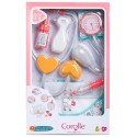 GRAND COFFRET DOCTEUR 6 ACCESSOIRES POUR POUPON 30-36CM