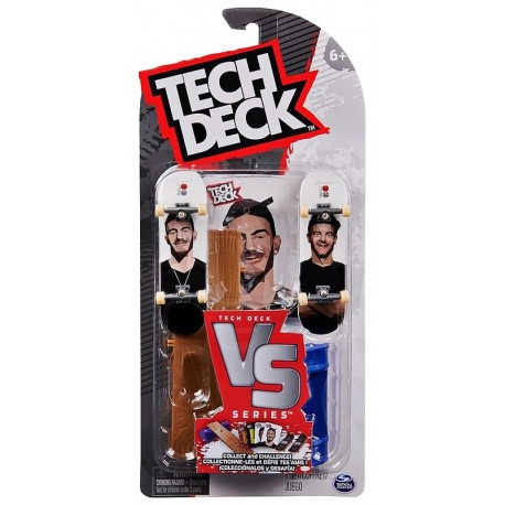 PACK 2 FINGER SKATES TECH DECK VERSUS SERIES AVEC ACCESSOIRES ASST-LiloJouets-Morbihan-Bretagne