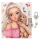 Journal intime avec cadenas candy&doggy 16x19cm carnet secret topmodel-lilojouets-morbihan-bretagne