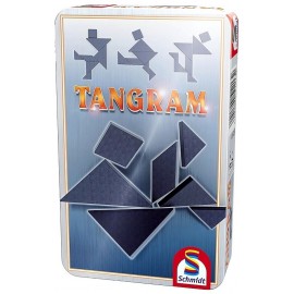 JEU TANGRAM - BOITE METAL 7 PIECES 800 MODELES-LiloJouets-Morbihan-Bretagne