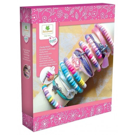 COFFRET BRACELETS MULTI-RANGS CHUNKY HEISHI BIJOUX BOX-LiloJouets-Morbihan-Bretagne