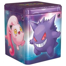 BOITE METAL TIN CUBE 3 BOOSTERS POKEMON 2024 ASST-LiloJouets-Morbihan-Bretagne