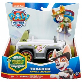 FIGURINE TRACKER AVEC VEHICULE 15CM PAT PATROUILLE