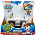 VEHICULE 15CM ET FIGURINE TRACKER - PAT PATROUILLE