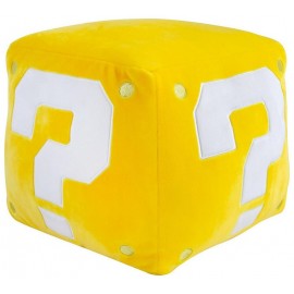 COUSSIN CUBE 22CM POINT INTERROGATION SUPERMARIO MOCCHI-MOCCHI-LiloJouets-Morbihan-Bretagne