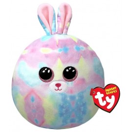 COUSSIN 21CM LAPIN PAQUES FLOPPITY SQUISH A BOOS SMALL-LiloJouets-Morbihan-Bretagne