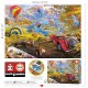Puzzle vallee des montgolfieres 3000 pieces 120x85cm-lilojouets-morbihan-bretagne