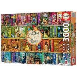 PUZZLE A STITCH IN TIME 3000 PIECES 120X85CM ILLUSTRATION-LiloJouets-Morbihan-Bretagne