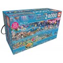 PUZZLE LA VIE LE PLUS GRAND PUZZLE 24000 PIECES 428X157CM