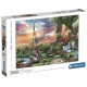 Puzzle illustration tour-eiffel paris dream 3000 pieces 119x85cm-lilojouets-morbihan-bretagne