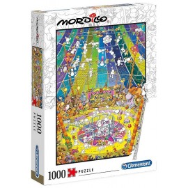 PUZZLE LE CIRQUE 1000 PIECES - ILLUSTRATION MORDILLO-LiloJouets-Morbihan-Bretagne