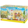 BUS ARC EN CIEL CRECHE DES BEBES ET COUR DE RECREATION SYLVANIAN FAMILIES-LiloJouets-Morbihan-Bretagne