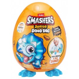 OEUF DINO DIG SMASHERS JUNIOR AVEC PATE A MODELER 500GR-LiloJouets-Morbihan-Bretagne