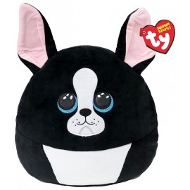 COUSSIN 40CM CHIEN NOIR TINK - SQUISH A BOOS MEDIUM