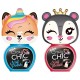Pack 2 vernis ongles bleu/rouge - crazy chic beauty lovely animals-lilojouets-morbihan-bretagne
