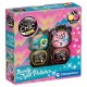 Pack 2 vernis ongles jaune/rose - crazy chic beauty lovely animals-lilojouets-morbihan-bretagne