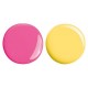 Pack 2 vernis ongles jaune/rose - crazy chic beauty lovely animals-lilojouets-morbihan-bretagne