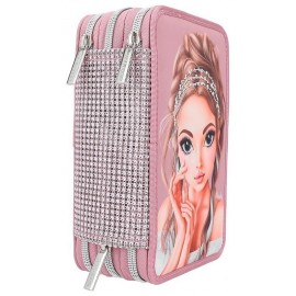 TROUSSE DIAMANTS ROSE 3 COMPARTIMENTS TOPMODEL