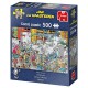 Puzzle comic fabrique de bonbons 500 pieces 48x34cm - jan van haasteren-lilojouets-morbihan-bretagne