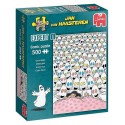 PUZZLE COMIC EXPERT N6 BONNE NUIT 500 PIECES - JAN VAN HAASTEREN