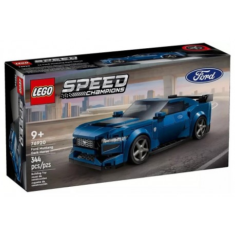 76920 VOITURE DE SPORT FORD MUSTANG DARK HORSE - LEGO SPEED CHAMPIONS-LiloJouets-Morbihan-Bretagne