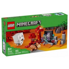 21255 EMBUSCADE AU PORTAIL DE NETHER - LEGO MINECRAFT-LiloJouets-Morbihan-Bretagne