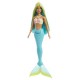 Poupee barbie sirene 30cm cheveux bleus-lilojouets-morbihan-bretagne