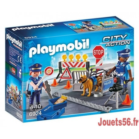 6924 BARRAGE DE POLICE-jouets-sajou-56