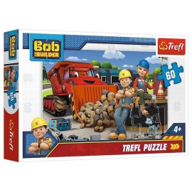 PUZZLE BOB LE BRICOLEUR AVEC WENDY 60 PIECES 33X22CM PETITE BOITE