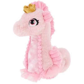 PELUCHE HIPPOCAMPE ROSE 24CM - KEELECO ECO-RESPONSABLE-LiloJouets-Morbihan-Bretagne