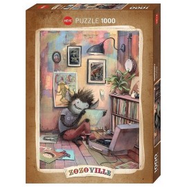 PUZZLE ZOZOVILLE VINYL MONSTER 1000 PIECES 50X70CM-LiloJouets-Morbihan-Bretagne