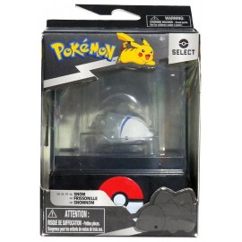 FIGURINE COLLECTOR POKEMON SELECT 3CM SUR SOCLE ET VITRINE ASST