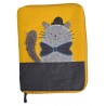 PROTEGE CARNET SANTE CHAT GRIS - LES MOUSTACHES MOULIN ROTY-LiloJouets-Morbihan-Bretagne