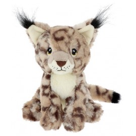 PELUCHE LYNX 18CM - KEELECO ECO-RESPONSABLE