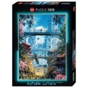 PUZZLE FUTURE CITIES MARKETS DISTRICT 1000 PIECES 50X70CM - GAL BARKAN