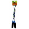 CORDE A SAUTER 213CM POIGNEES MOUSSE ASST-LiloJouets-Morbihan-Bretagne