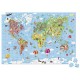 Puzzle carte du monde 300 pces valisette ronde-jouets-sajou-56