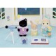 Le trio des bebes pyjama party et accessoires sylvanian families-lilojouets-morbihan-bretagne