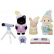 Le trio des bebes pyjama party et accessoires sylvanian families-lilojouets-morbihan-bretagne