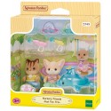 PACK TRIO BEBES A LA PISCINE ET ACCESSOIRES SYLVANIAN FAMILIES