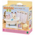 PACK BAIGNOIRE ET ACCESSOIRES SYLVANIAN FAMILIES